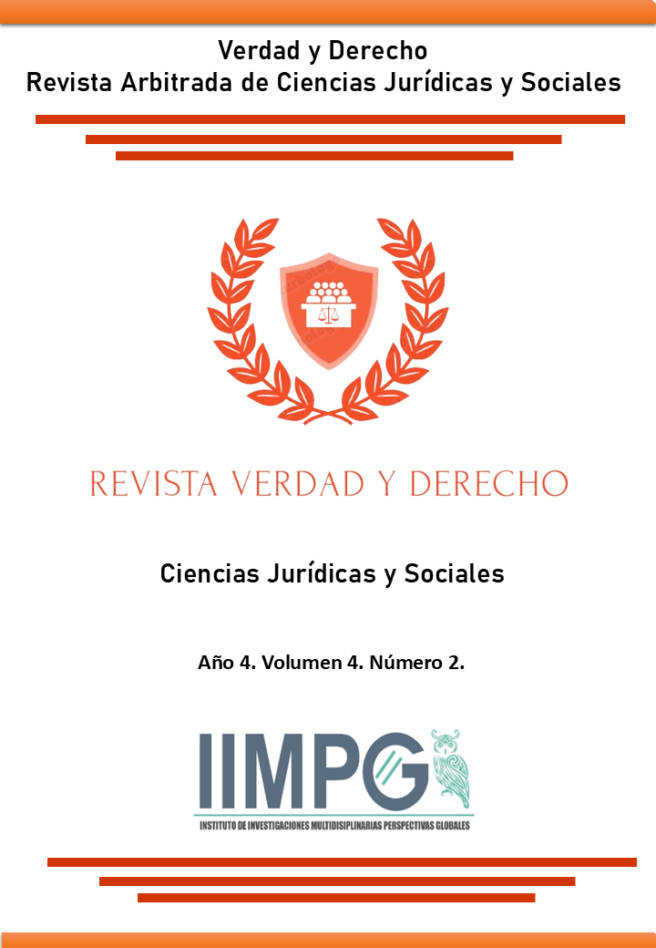 					Ver Vol. 4 Núm. 2 (2025): Ciencias Jurídicas y Sociales
				